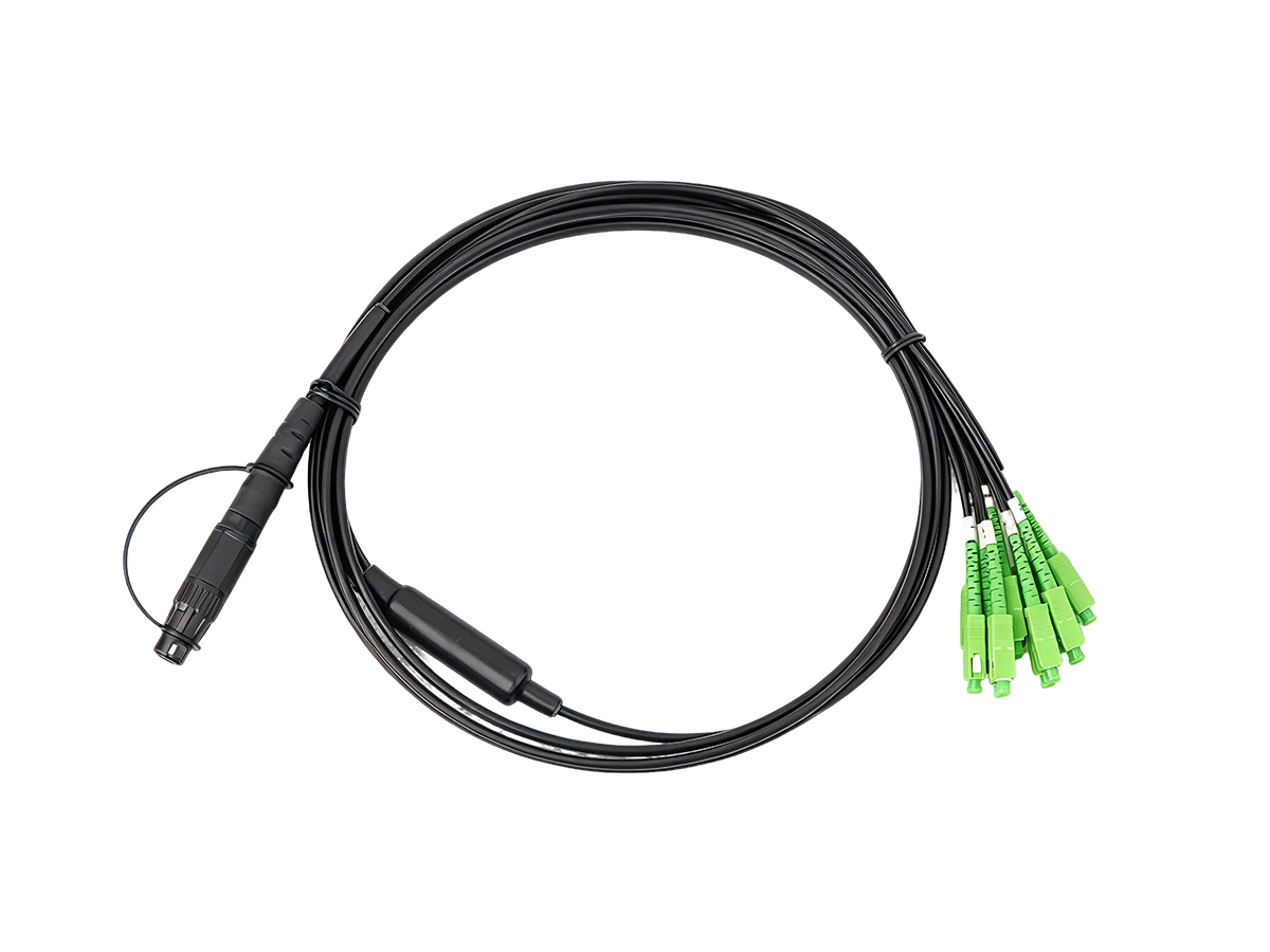 DYS HM mpo to SC/APC waterproof outdoor cable assembly